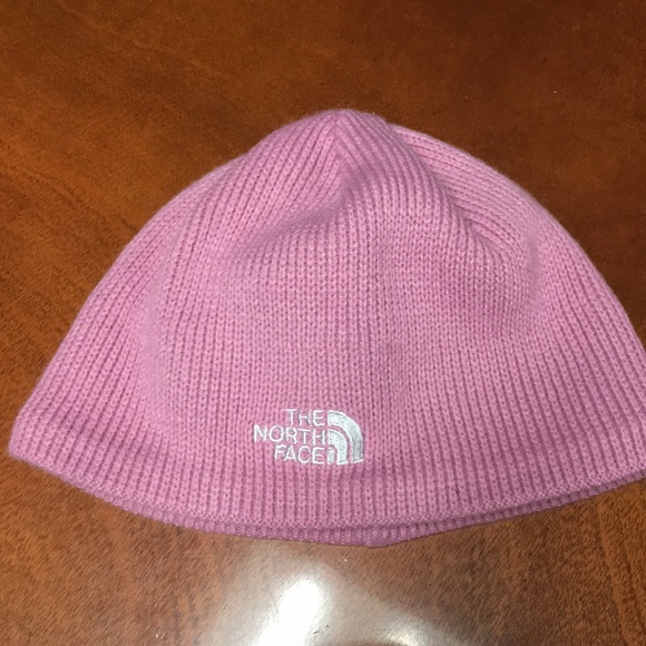 pink north face hat
